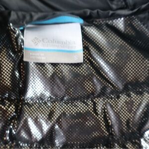 Columbia Shiny Black Quilted Jacket